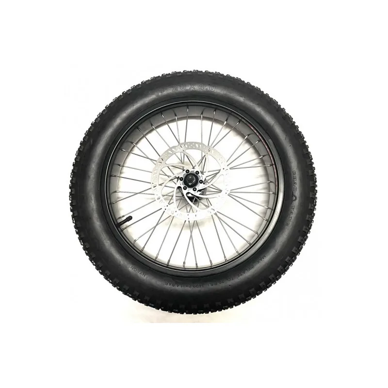 Přední kolo kompletní X-scooters XT07/XT08 - černé BAZAR