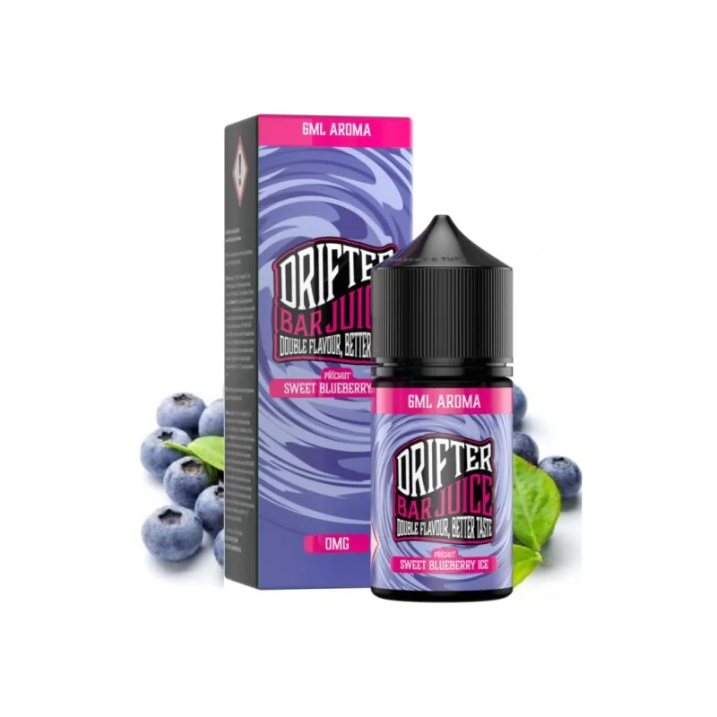 Příchuť Drifter Bar Juice S&V 6ml Sweet Blueberry Ice