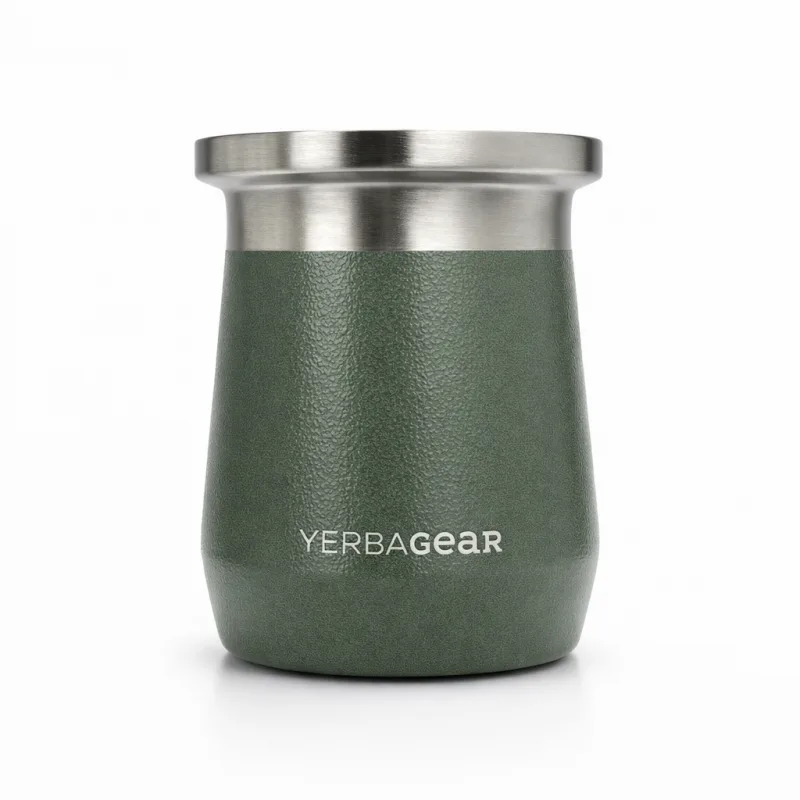 YerbaGEAR Mate Cup Green