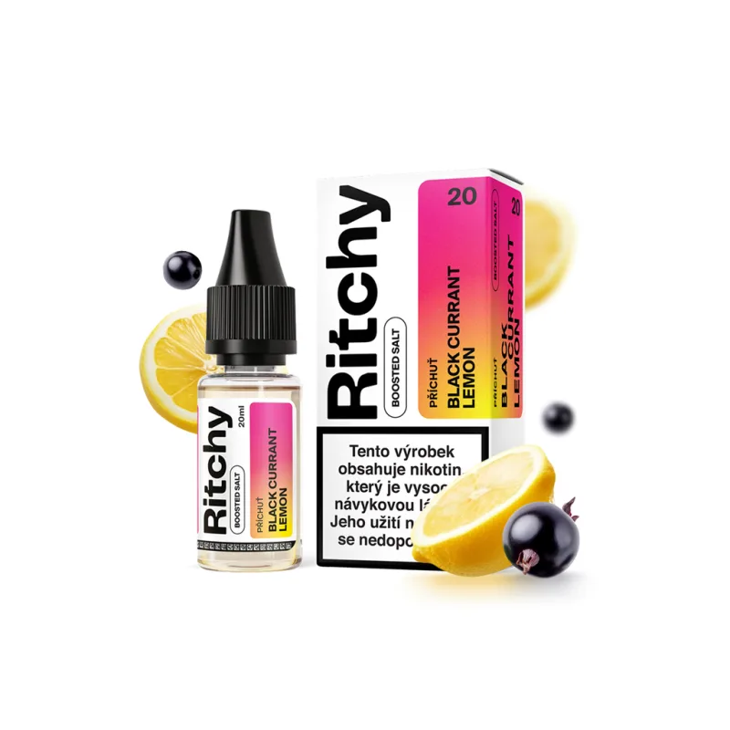 Liquid RITCHY Salt Black Currant Lemon 10ml - 20mg