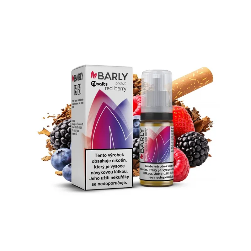 Barly RED Berry Salt 10mg  Tabák s lesními plody