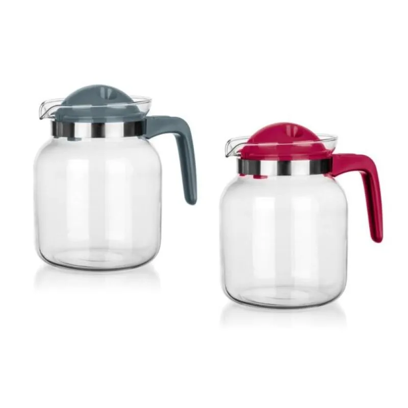 BANQUET Konvice skleněná NESSI 1,45 l mix