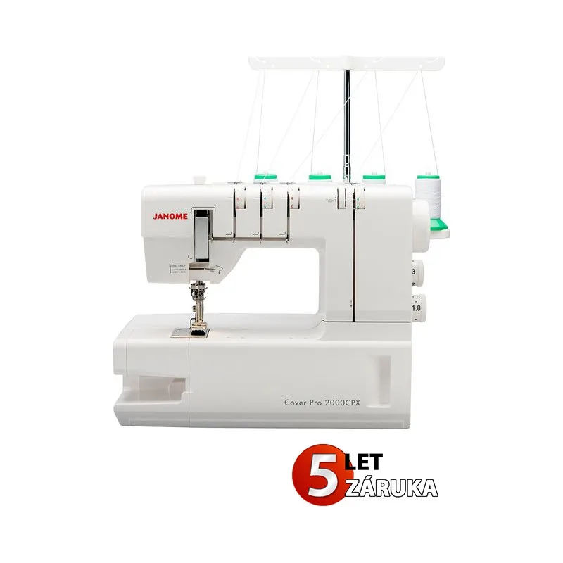 Janome 2000 CPX - coverlock