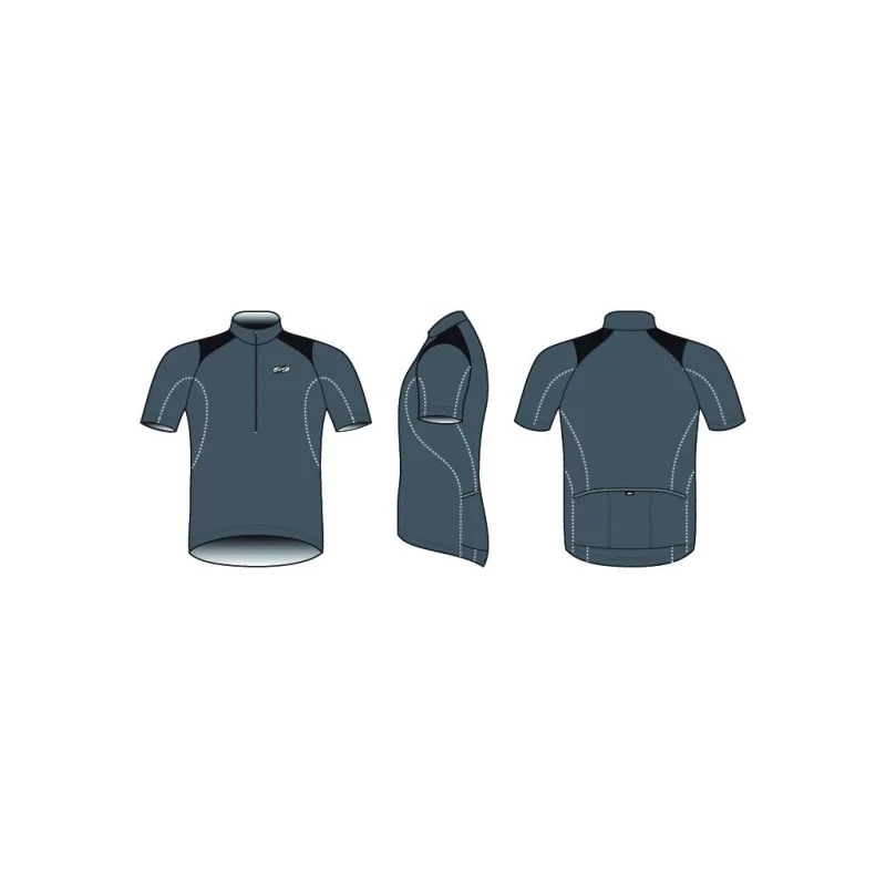 Pánský dres BBB BBW-105 ComfortFit šedý