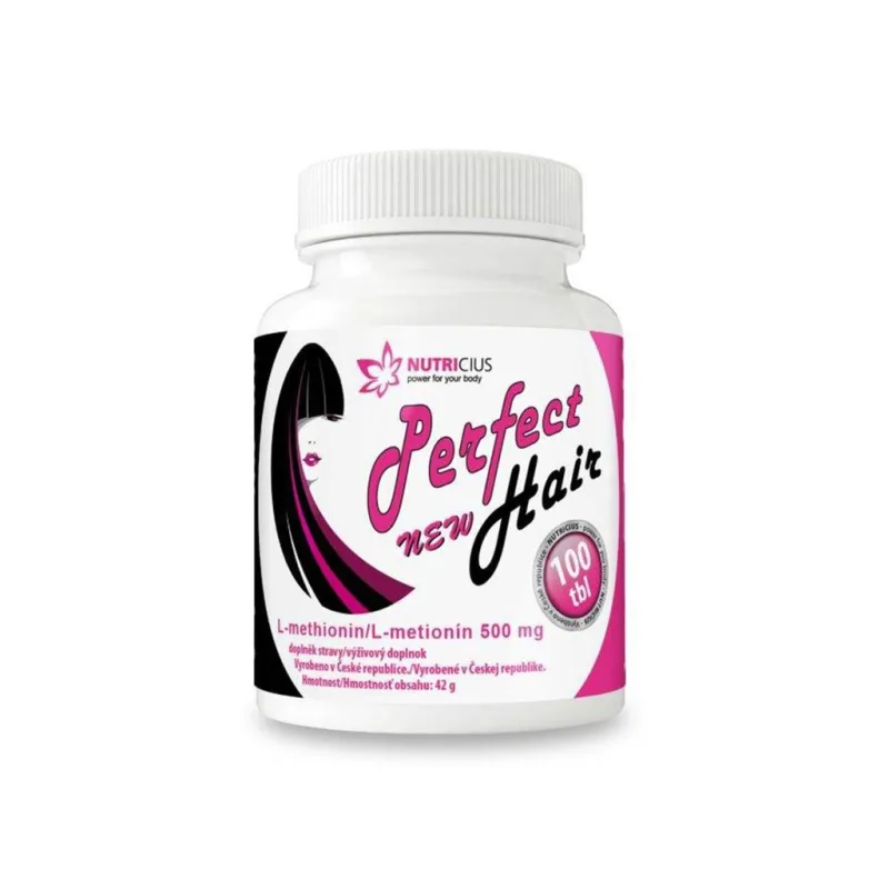 Perfect HAIR methionin 500mg tbl.100 NUTRICIUS