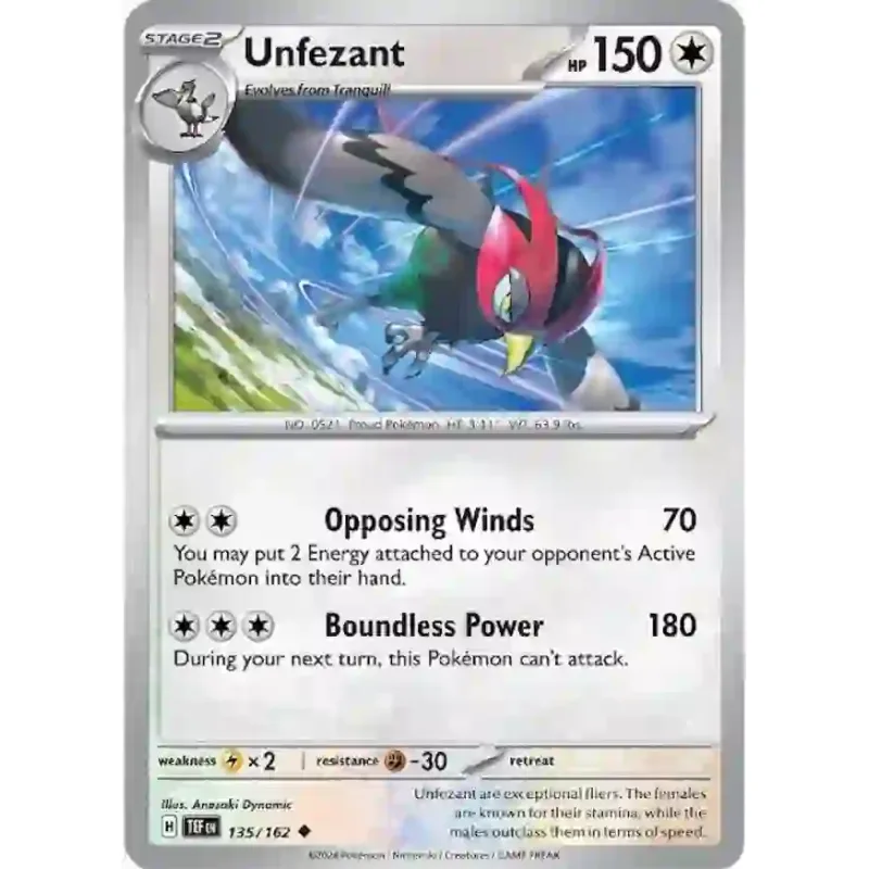 Unfezant (TEF 135)