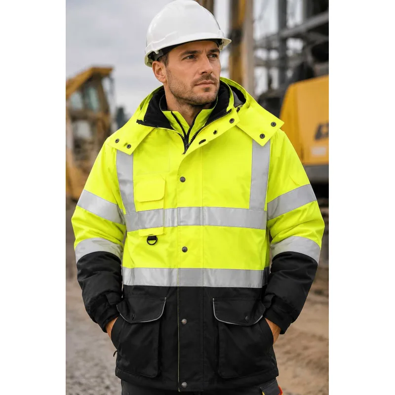 Hi-Vis bunda 7v1 Contrast Traffic