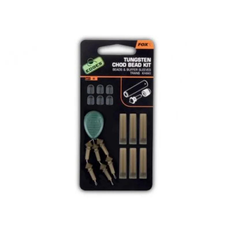 Fox Edges Micro Tungsten Chod Bead sada 6ks