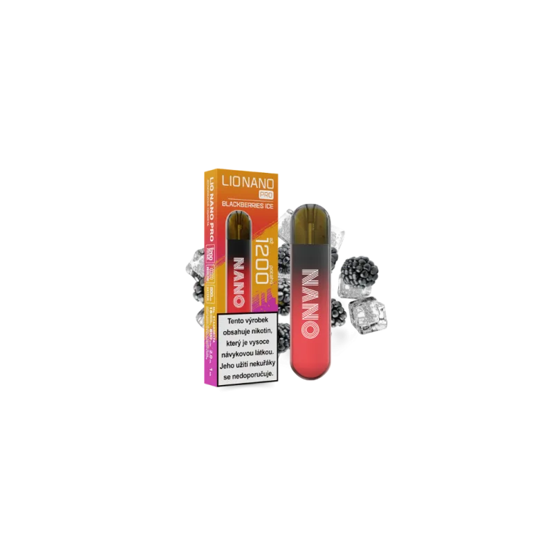 LIO NANO PRO 1200 - Blackberries Ice 16mg
