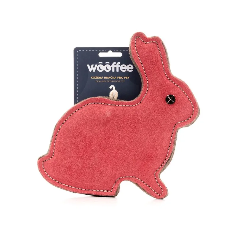Wooffee kožená hračka Králík