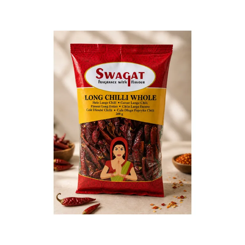 Swagat Long Chilli Whole Stemless 200g