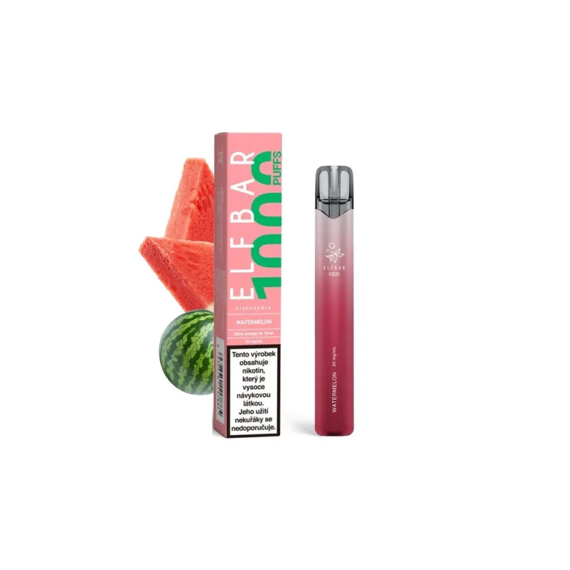 Elf Bar 1000 Disposable Pod Kit (Watermelon) 20mg
