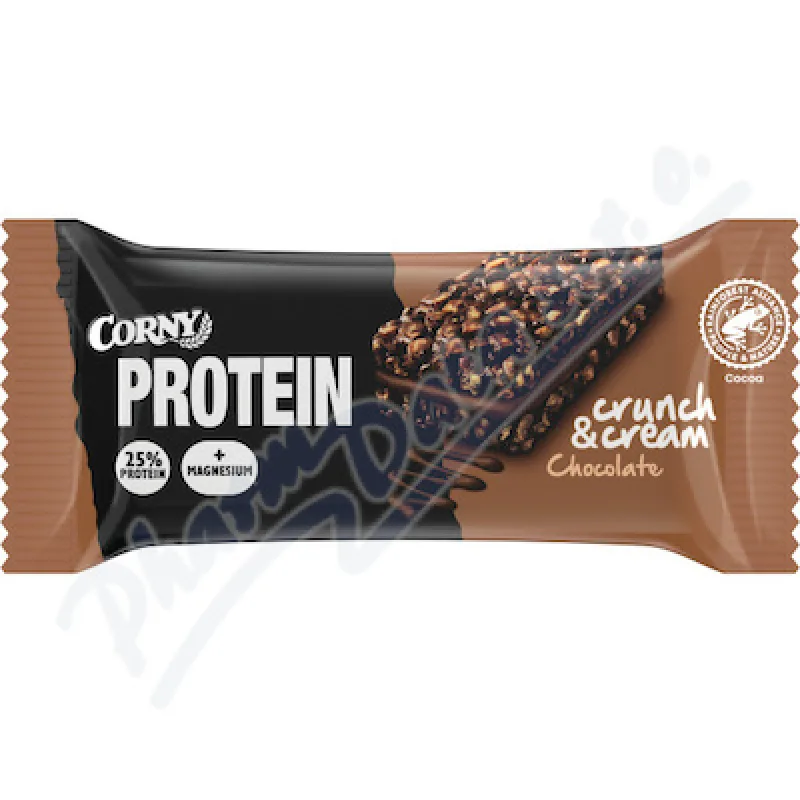 CORNY PROTEIN Crunch&amp;Cream Čokoláda 35g