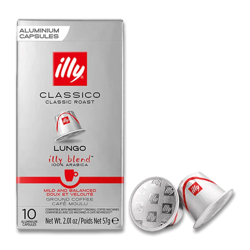 illy Espresso Lungo - coffee capsules - 10 capsules
