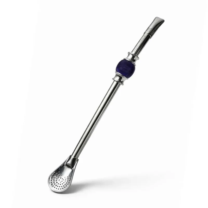 YerbaGEAR Bombilla Stone Purple - 21 cm