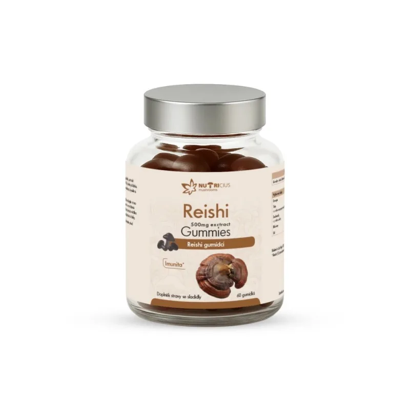 Reishi 500mg gummies 60ks