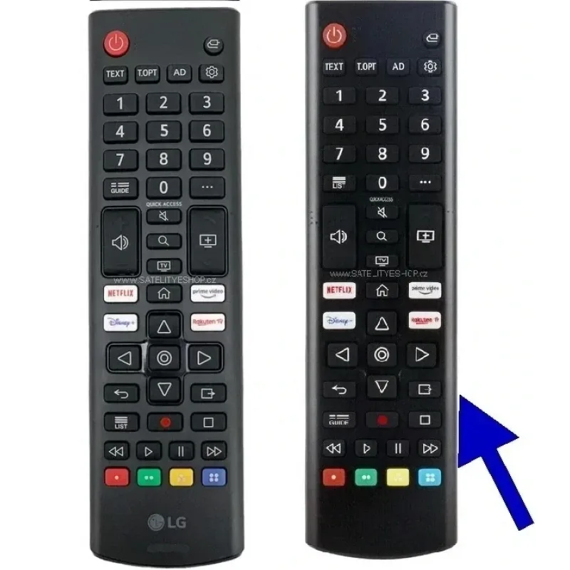 LG 55QNED84A6 náhradní dálkový ovladač