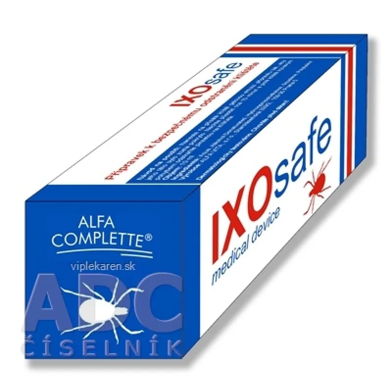 IXOsafe set pre bezpečné odstránenie kliešťov 1x10 ml