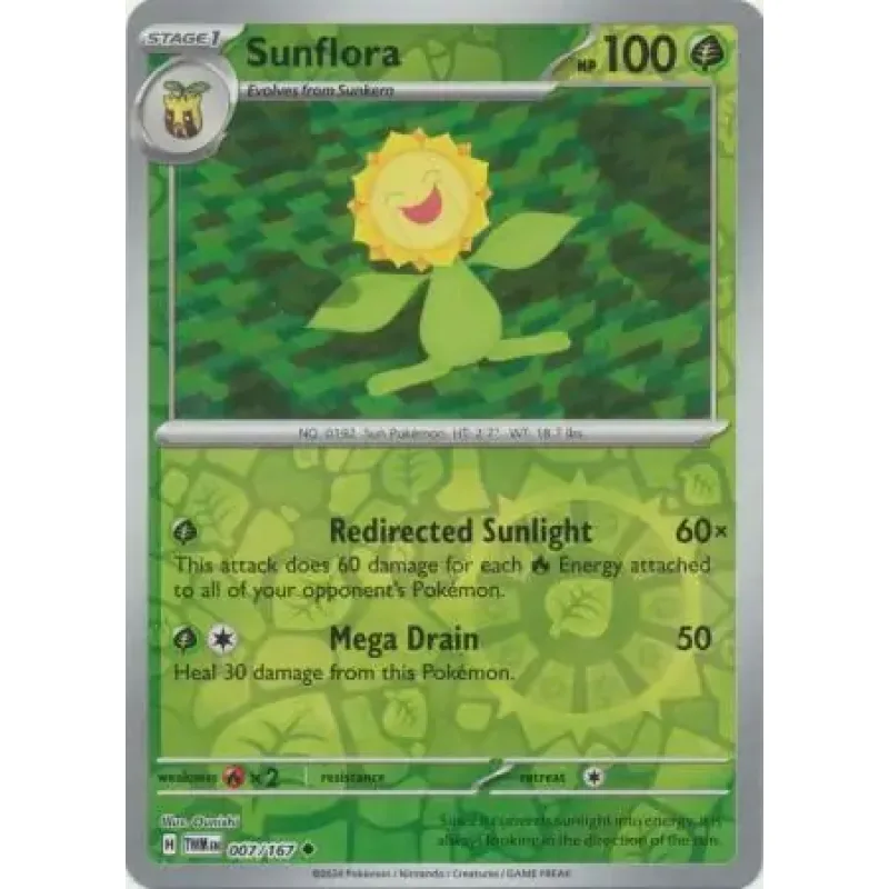 Sunflora (TWM 007) - REVERSE HOLO