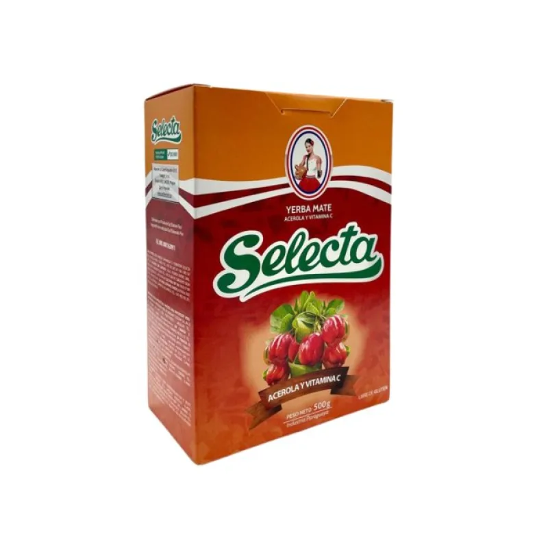 Yerba Maté Selecta Acerola and Vitamin C - 500 g