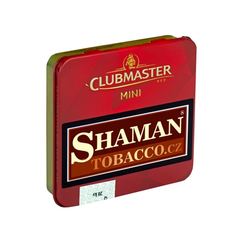 Clubmaster Mini Red Vanilla 20ks
