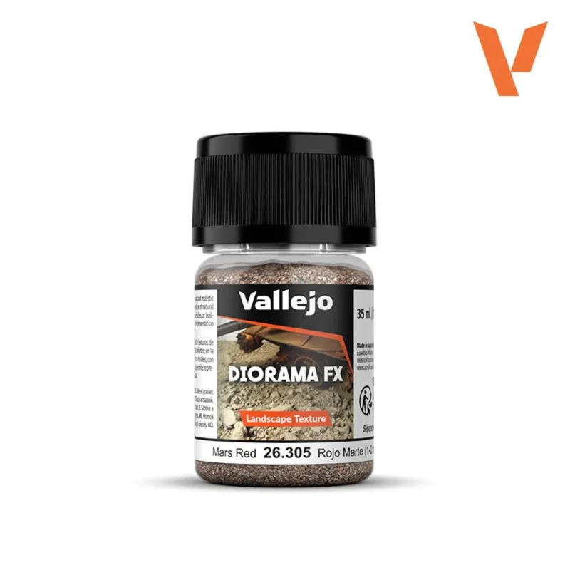 Vallejo Diorama Effects 26305 Mars Red (1-2mm)