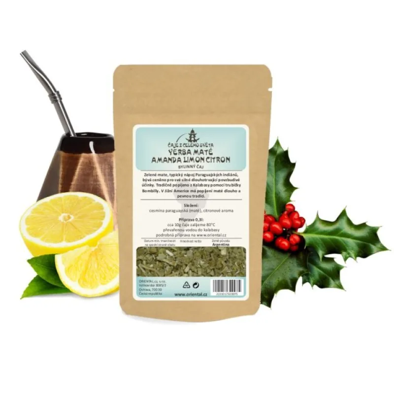 Yerba Maté Amanda Limon Citron - doypack - 250 g