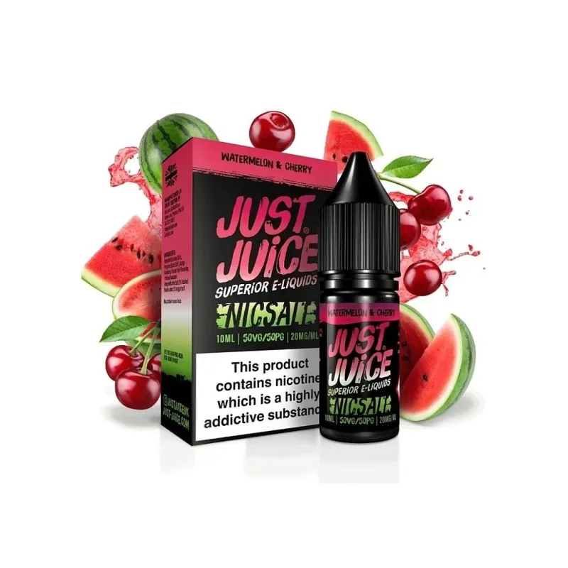 Just Juice Salt - E-liquid - Watermelon & Cherry (Vodní meloun s třešní) - 11mg