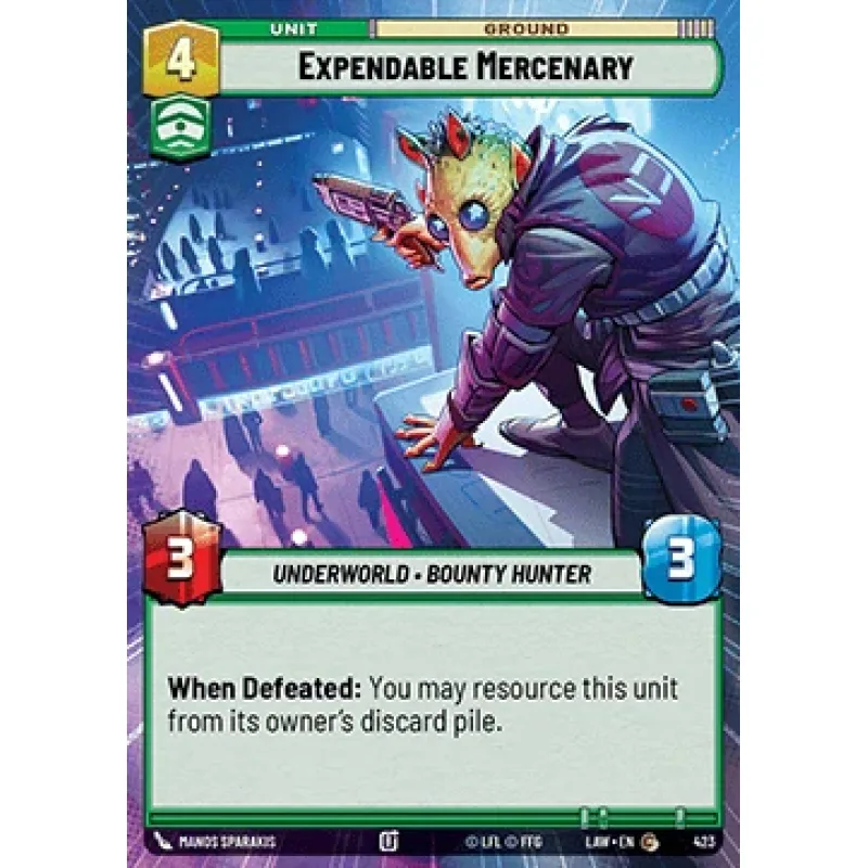 Expendable Mercenary (V.1)