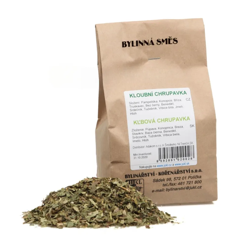 JUKL Bylinkový čaj Kĺbová chrupavka 100 g