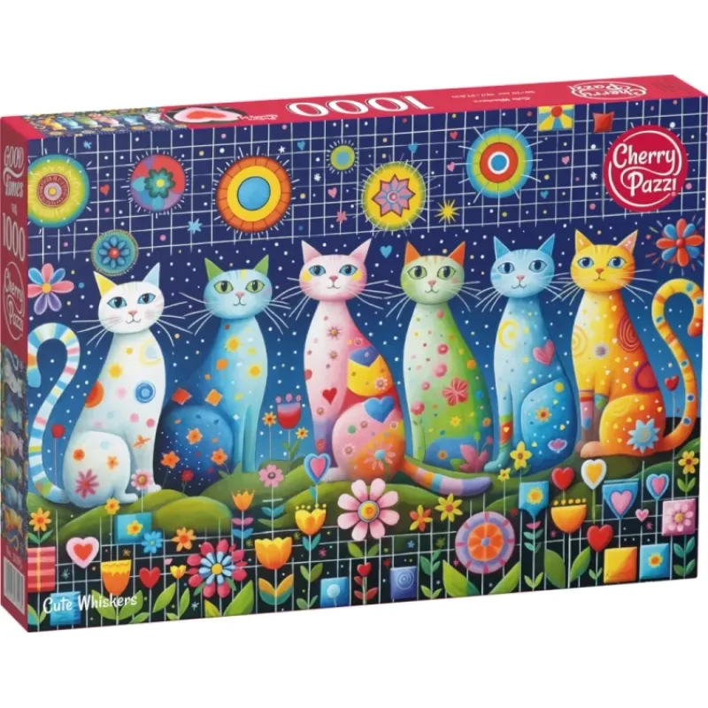 Puzzle Roztomilé fúzy