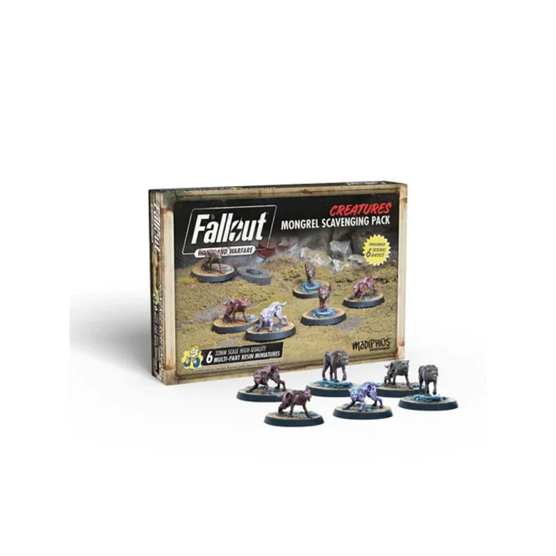 Fallout Creatures Mongrel Scavenging Pack