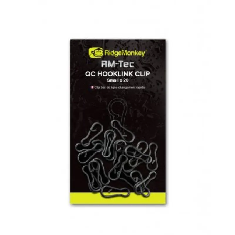 RidgeMonkey Quick Change Hooklink Clip small