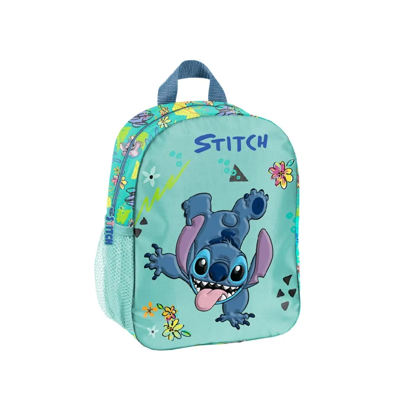 Školní batoh Stitch tyrkysový malý