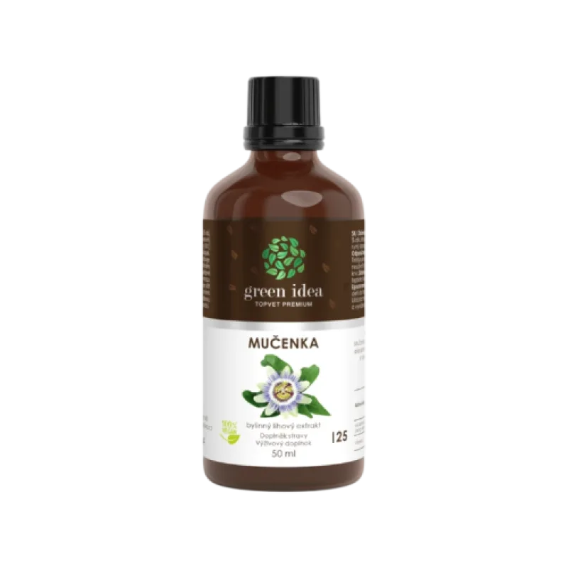 Mučenka tinktúra – kvapky 50 ml – Green idea