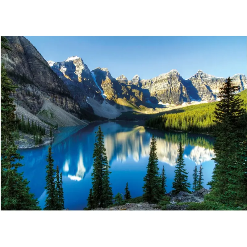 Puzzle Jazero Alberta – náhled 1