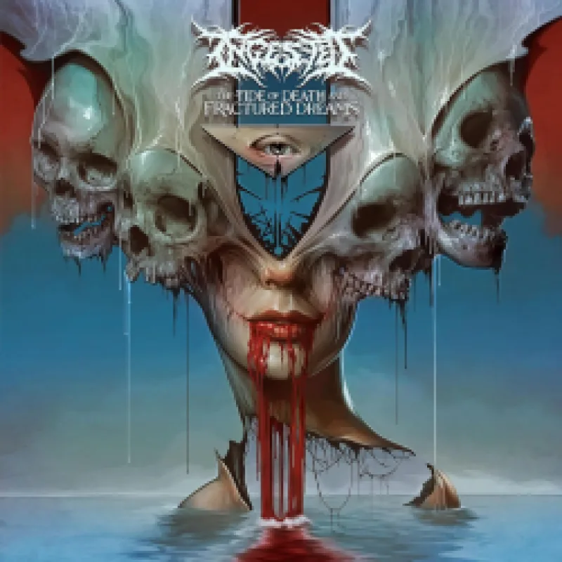 Ingested - The tide of death and fractured dreams, 1CD, 2024