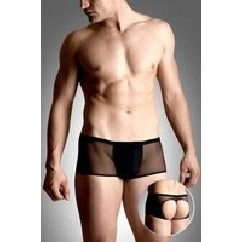 Pánské boxerky SOFTLINE 4493 černé (M/L)
