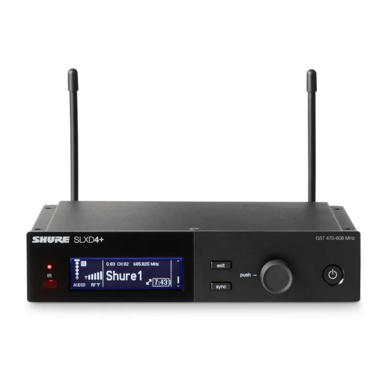 Shure SLXD4+E=-G65