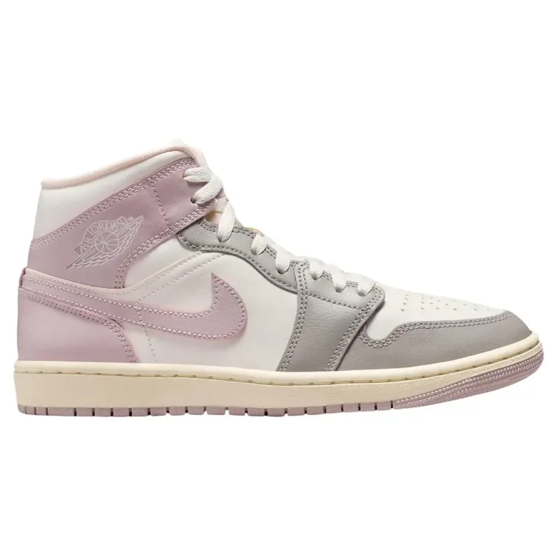 Jordan 1 Mid Enigma Stone Particle Rose (W)