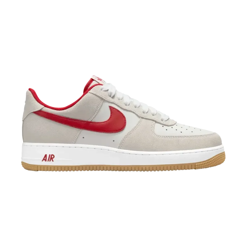 Nike Air Force 1 Low '07 LV8 Summit White Varsity Red Gum