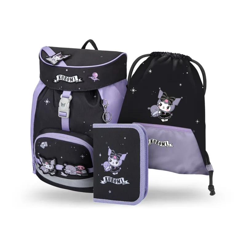 Školní set pro školačku BAAGL Airy Kuromi Fortune Dream