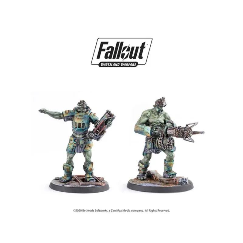 Fallout Super Mutants Overlord and Fist
