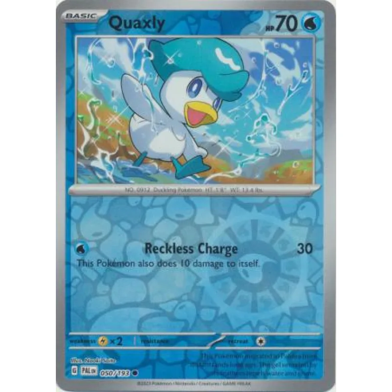 Quaxly (PAL 050) - REVERSE HOLO