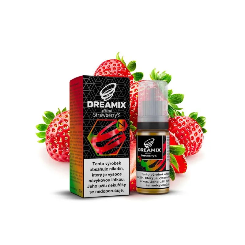 Dreamix Salt Strawberry (Jahoda) 10ml 20mg