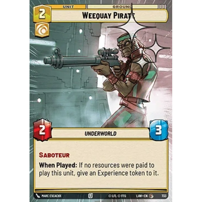 Weequay Pirate (V.2) - foil