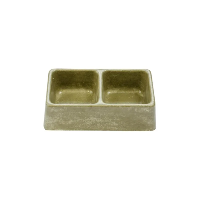 Miska beton dvojitá č.191 Bemi 2x250ml, 212x114x63mm