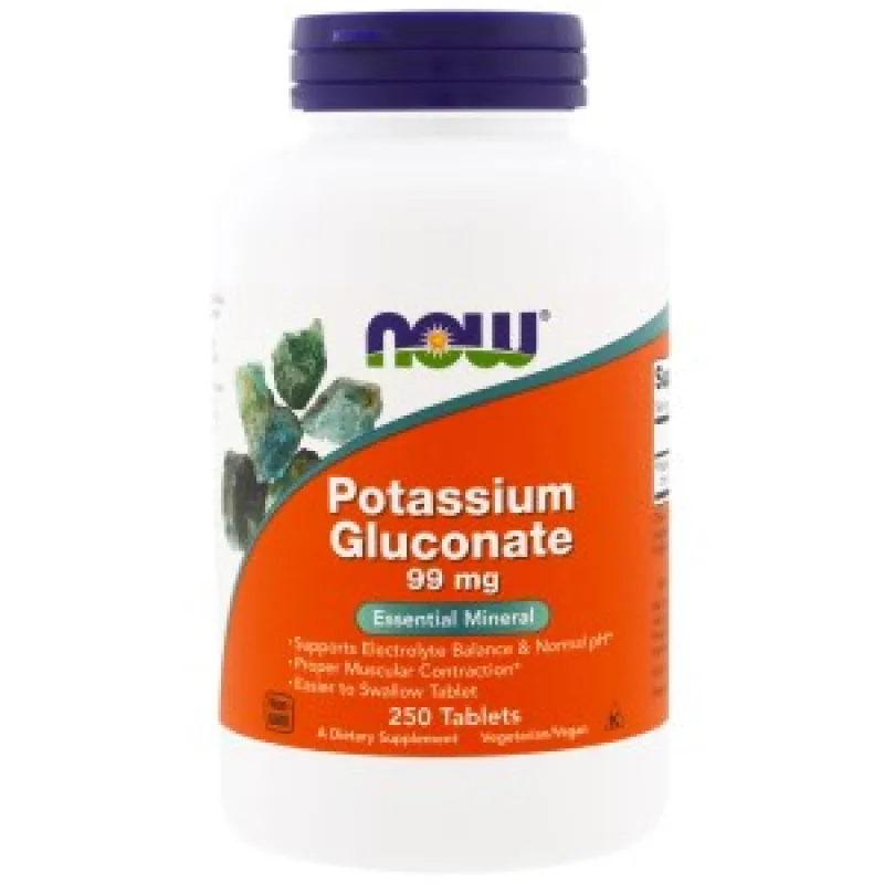 Draslík (Potassium Gluconate) 99mg, 100 tablet