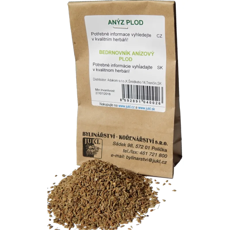 JUKL Plod anízu 50 g