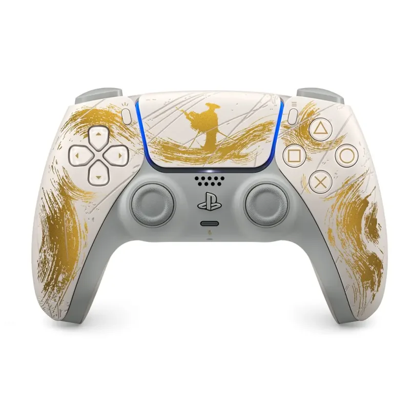 Sony Playstation PS5 DualSense Ghost of Yotei Gold Limited Edition